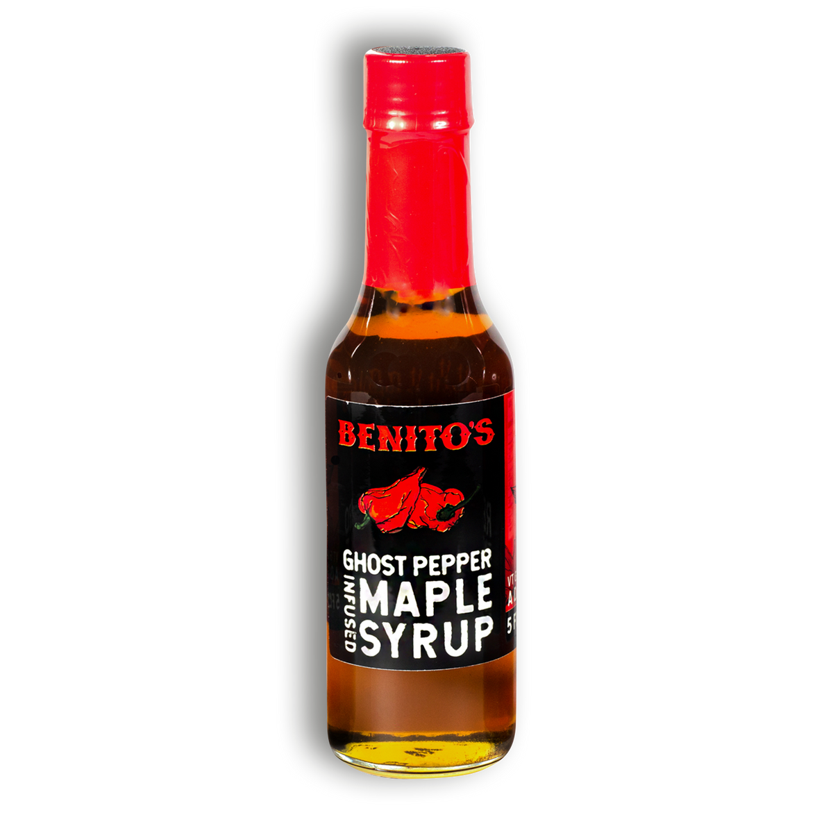 Ghost Pepper Infused Maple Syrup Benito's Hot Sauce