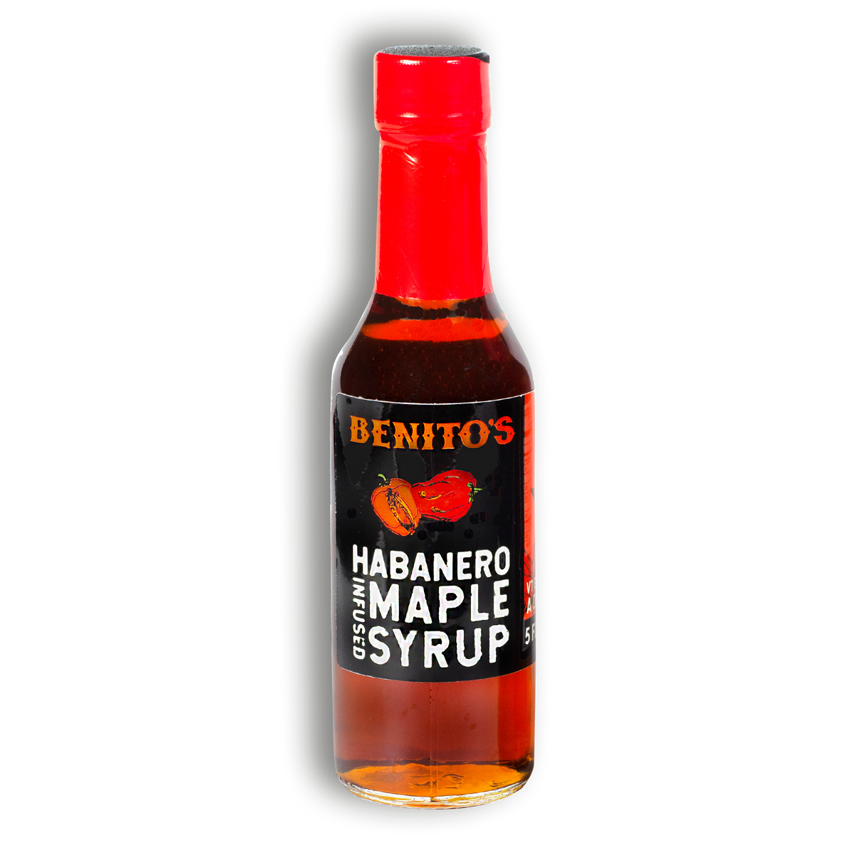 Habanero Infused Maple Syrup Benito's Hot Sauce