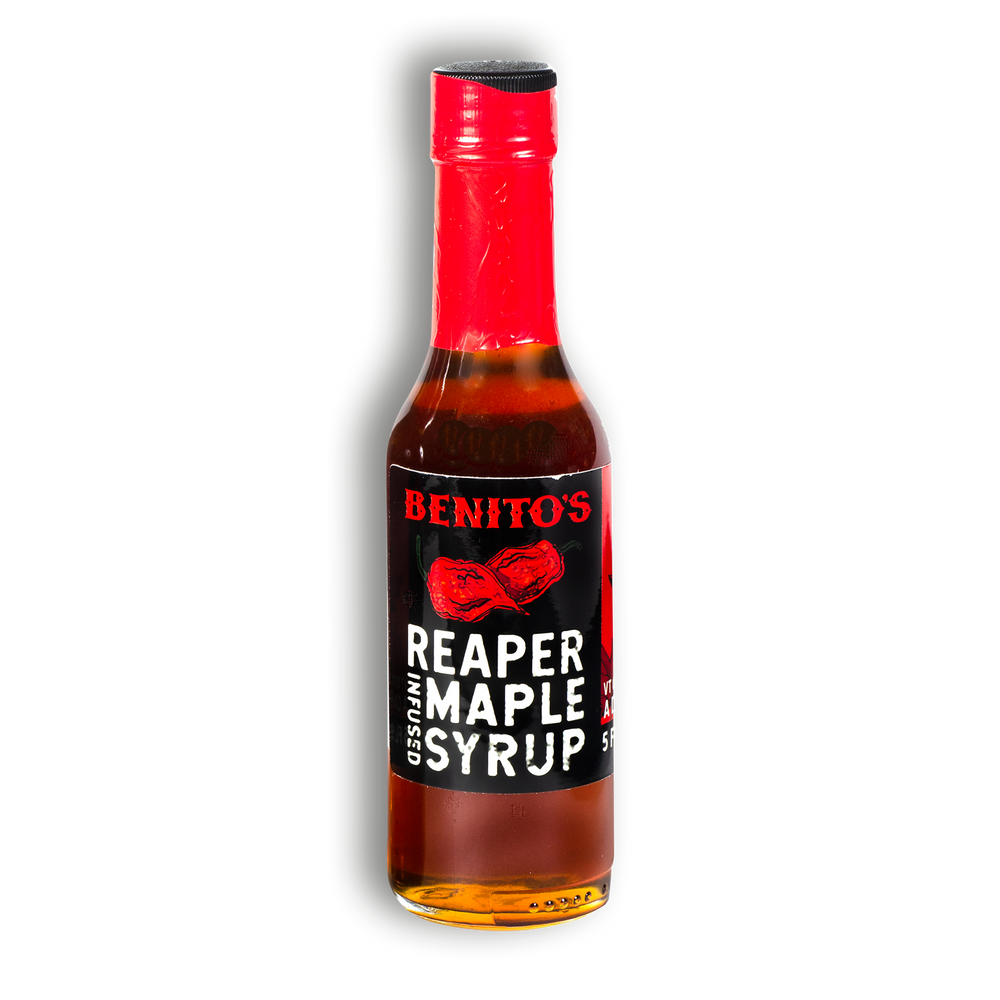 Carolina Reaper Infused Maple Syrup
