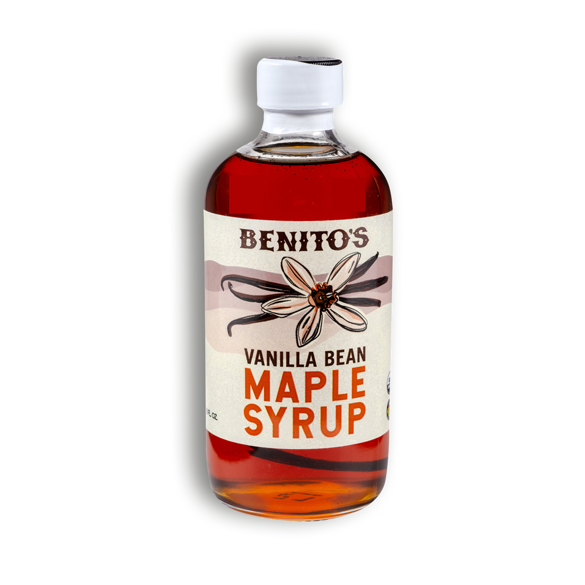 Vanilla Bean Infused Maple Syrup - 8oz. – Benito's Hot Sauce