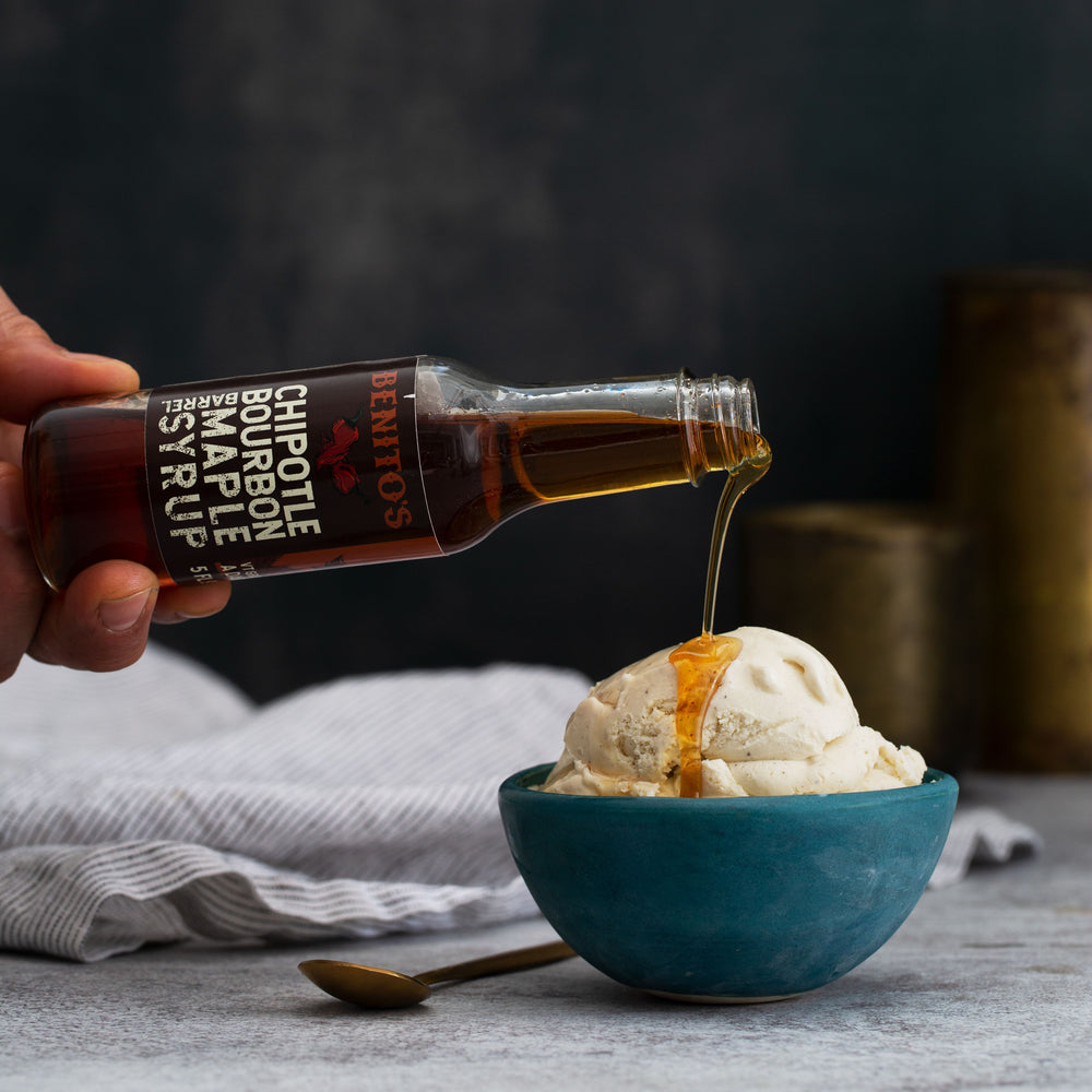 
                  
                    Load image into Gallery viewer, Chipotle Bourbon Infused Maple Syrup
                  
                
